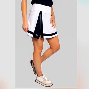 William Murray Navy / White Margo Women's Pique Skirt (XSmall) Golf / Tennis